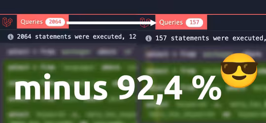 Datenbankoptimierung und Datenbankabfragenreduzierung