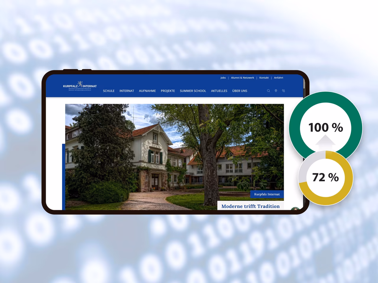 Barrierefreiheit f&uuml;r das Kurpfalz-Internat