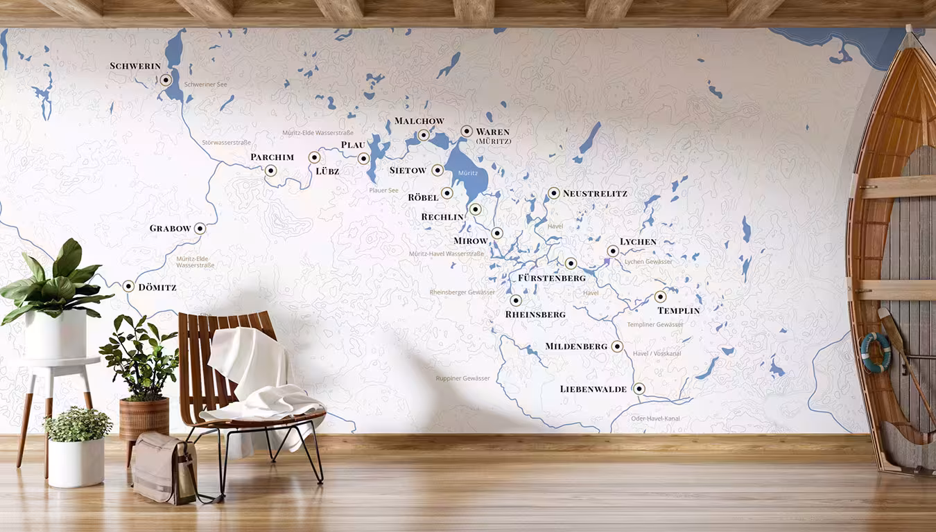 Cartography: modern map designs
