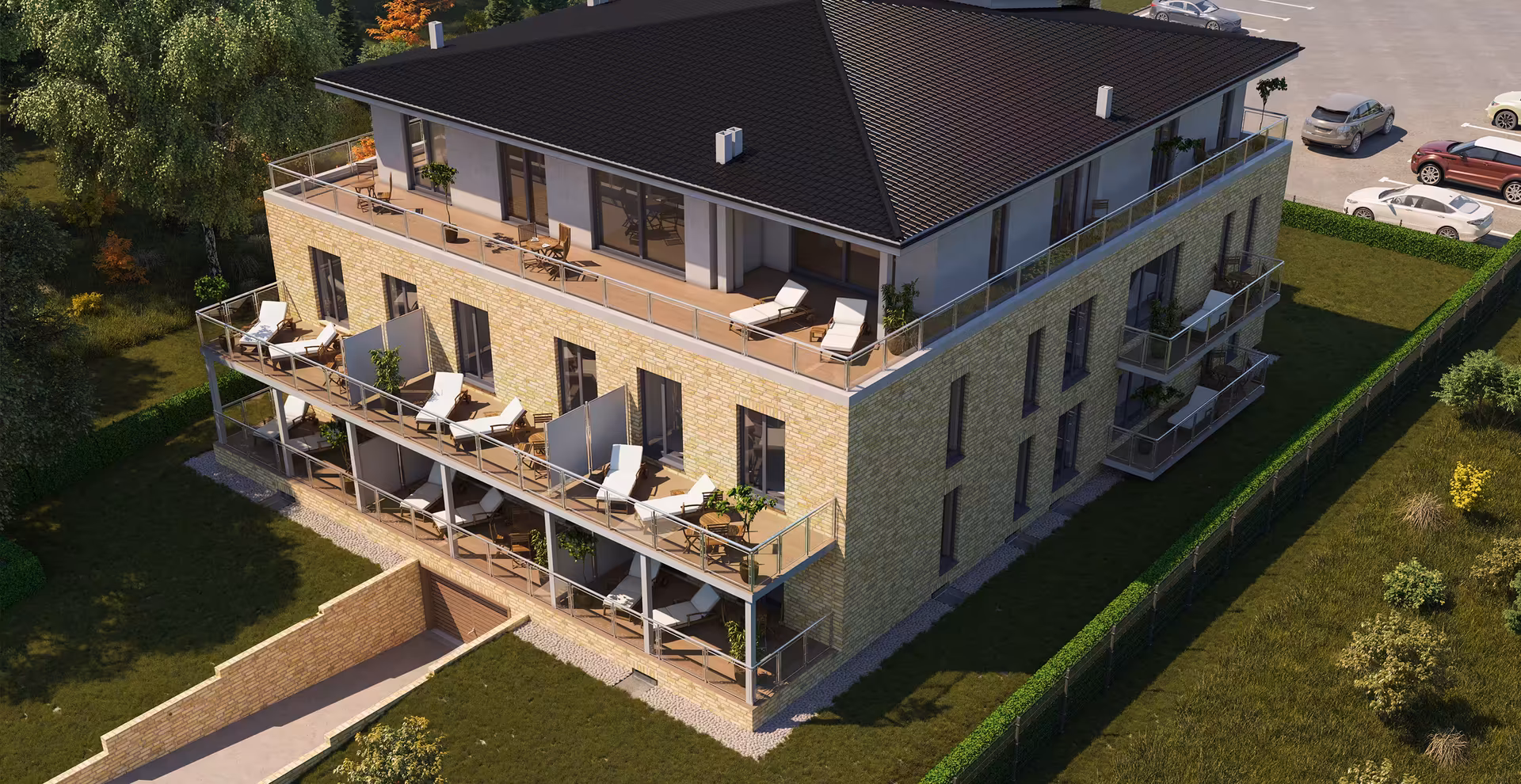 Visualisierung von Appartmenthaus