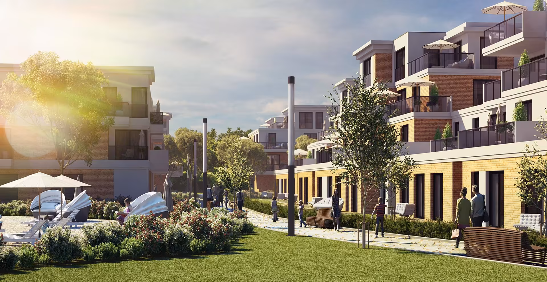 Visualisierung Schwedenschanze in Stralsund. Kunde: Muhsal Immobilien