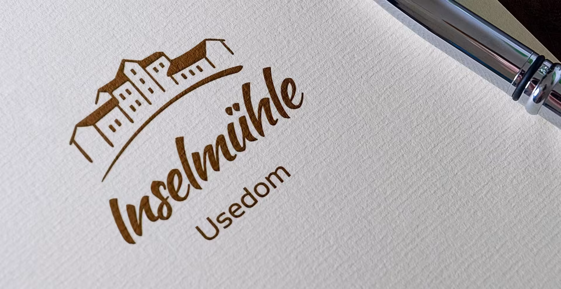 Logo der Inselmühle Usedom