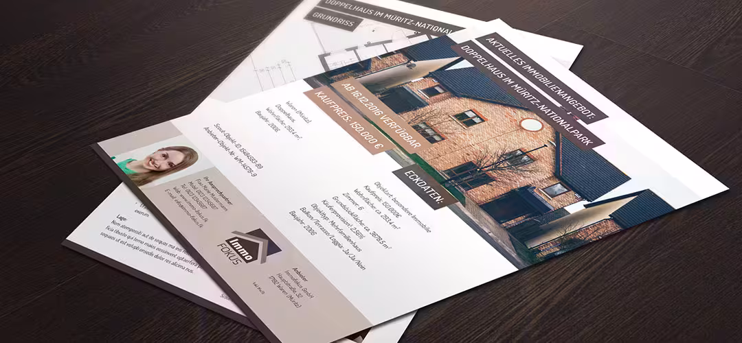 Exposé-Vorlagen für Immobilien, Wohnungen & Häuser