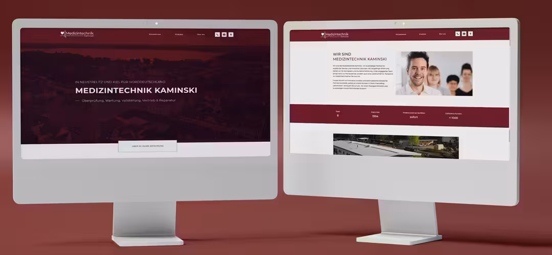 Gesundheitsmarketing: Medizintechnik Kaminski mit neuer Website