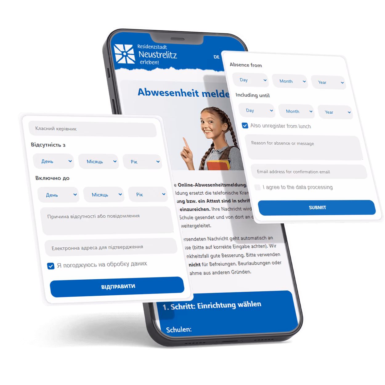 Digitale Lösung für Online-Krankmeldungen