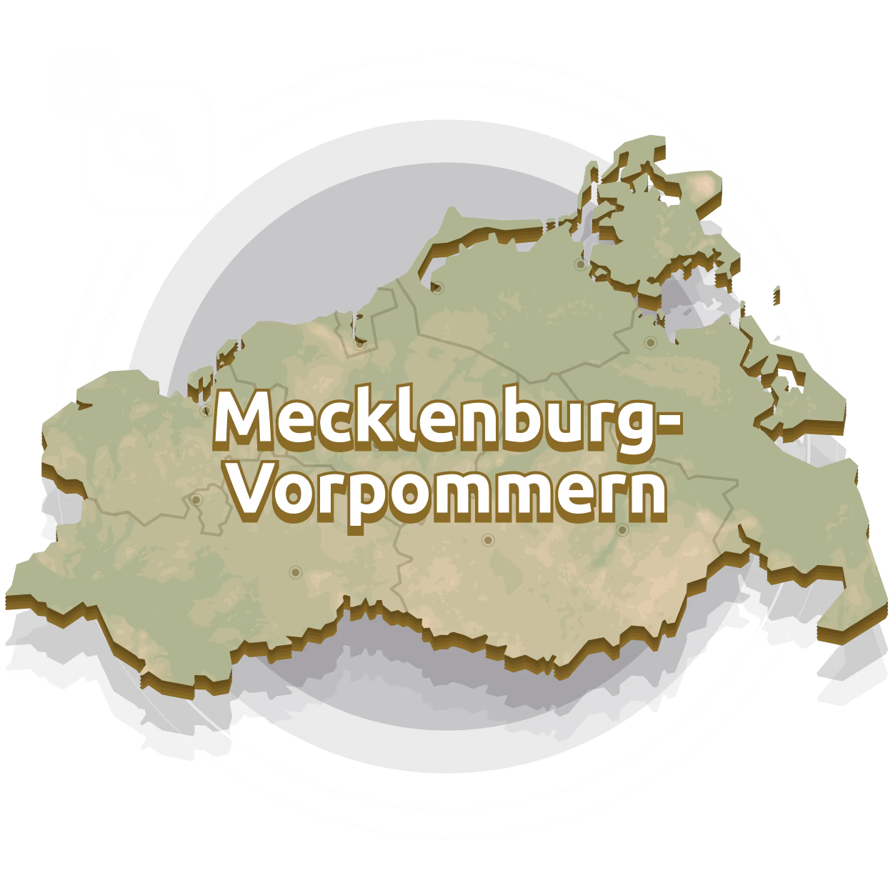 SEO Agentur Mecklenburg-Vorpommern - Karte der Region mit Standorten für lokale Suchmaschinenoptimierung