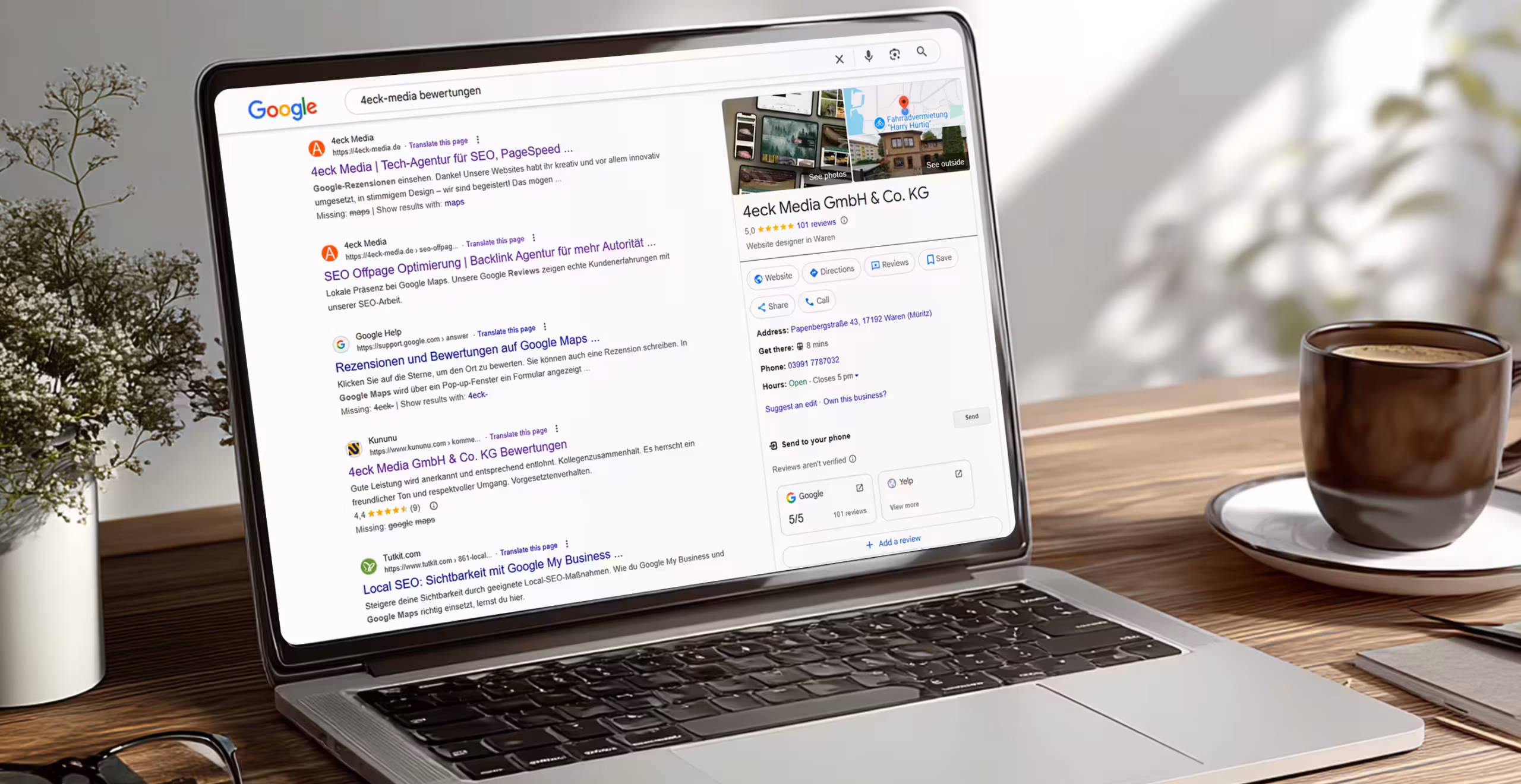 SEO Agentur Parchim lokales SEO - Google My Business Optimierung f&uuml;r bessere Suchmaschinenoptimierung