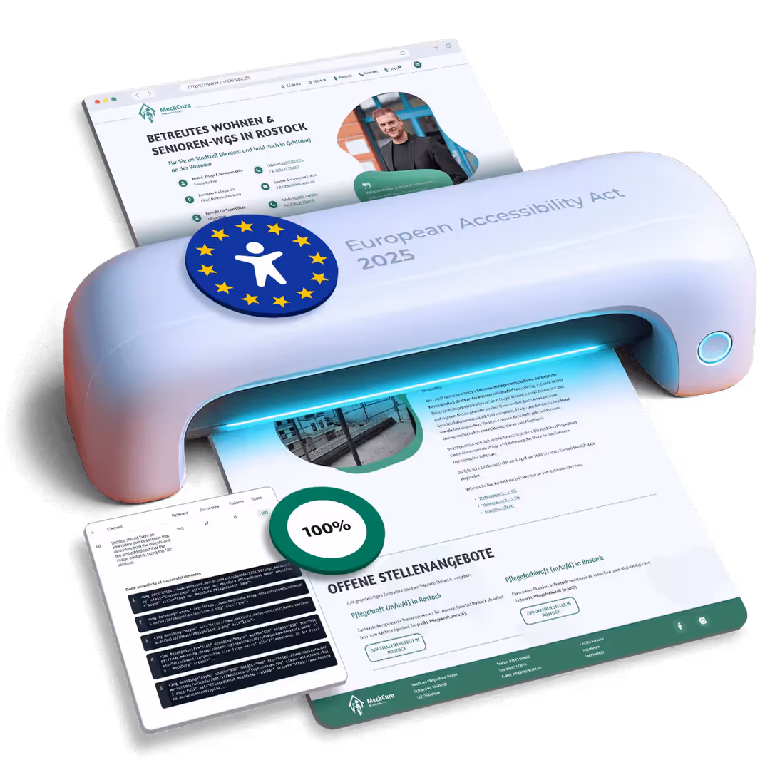 Webdesign-Agentur f&uuml;r die Barrierefreiheit Ihrer Websites