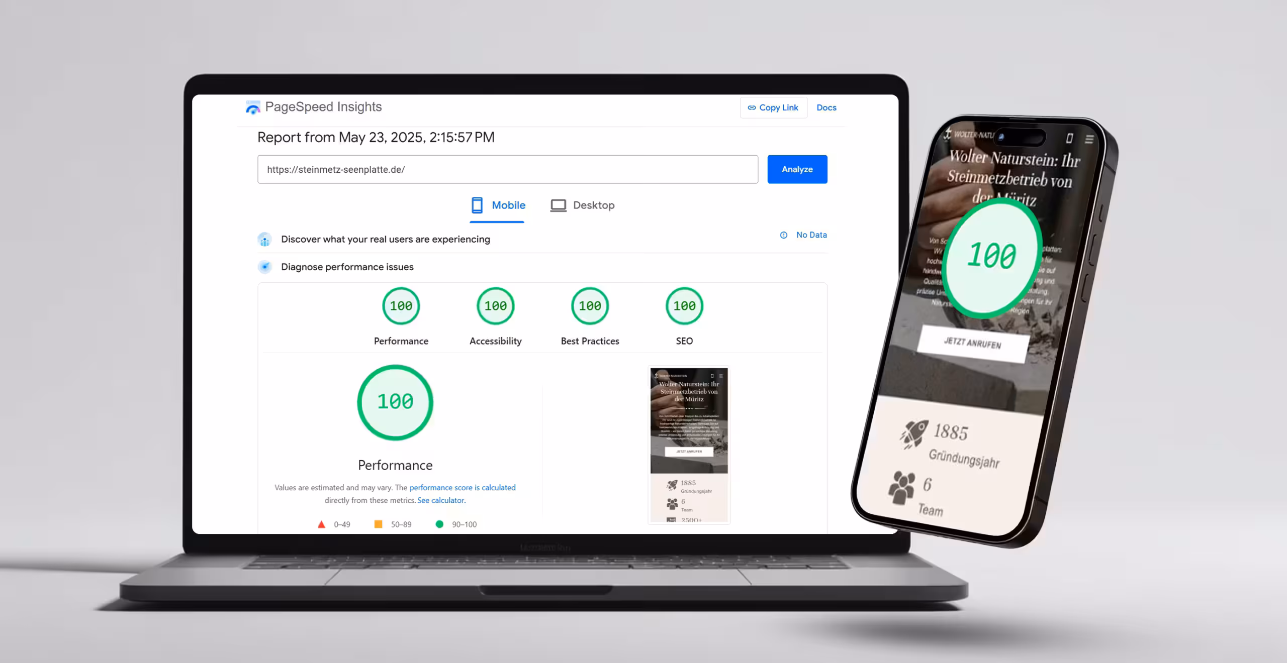 Website-Optimierung Stralsund - PageSpeed und Performance-Verbesserung f&uuml;r Suchmaschinenoptimierung