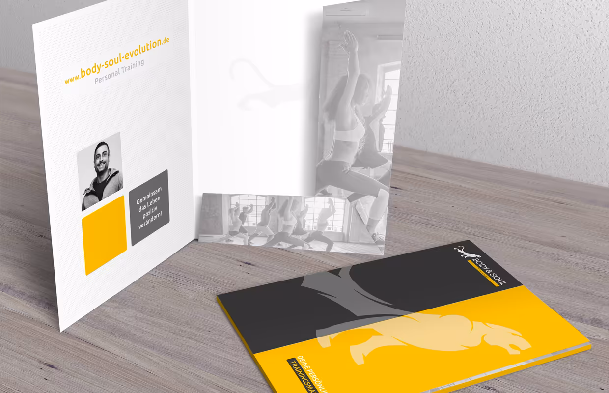 DIN-A4-Mappe für Personal Trainer