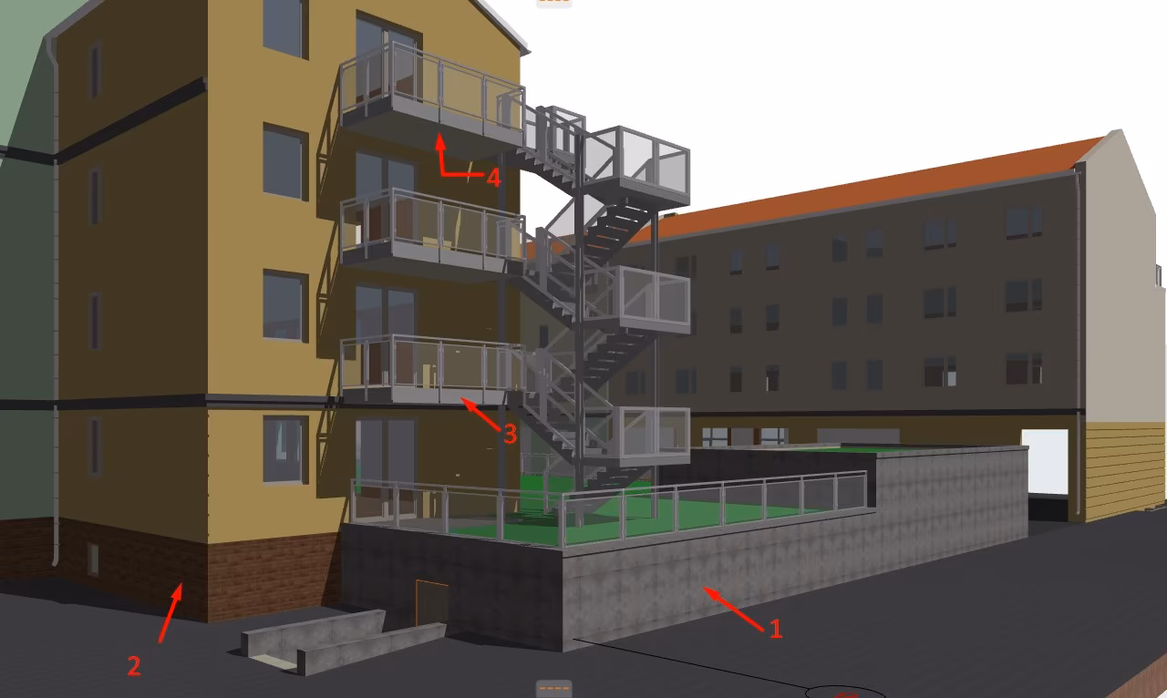 3D-Renderings f&uuml;r Architektur &bdquo;Quartier 18