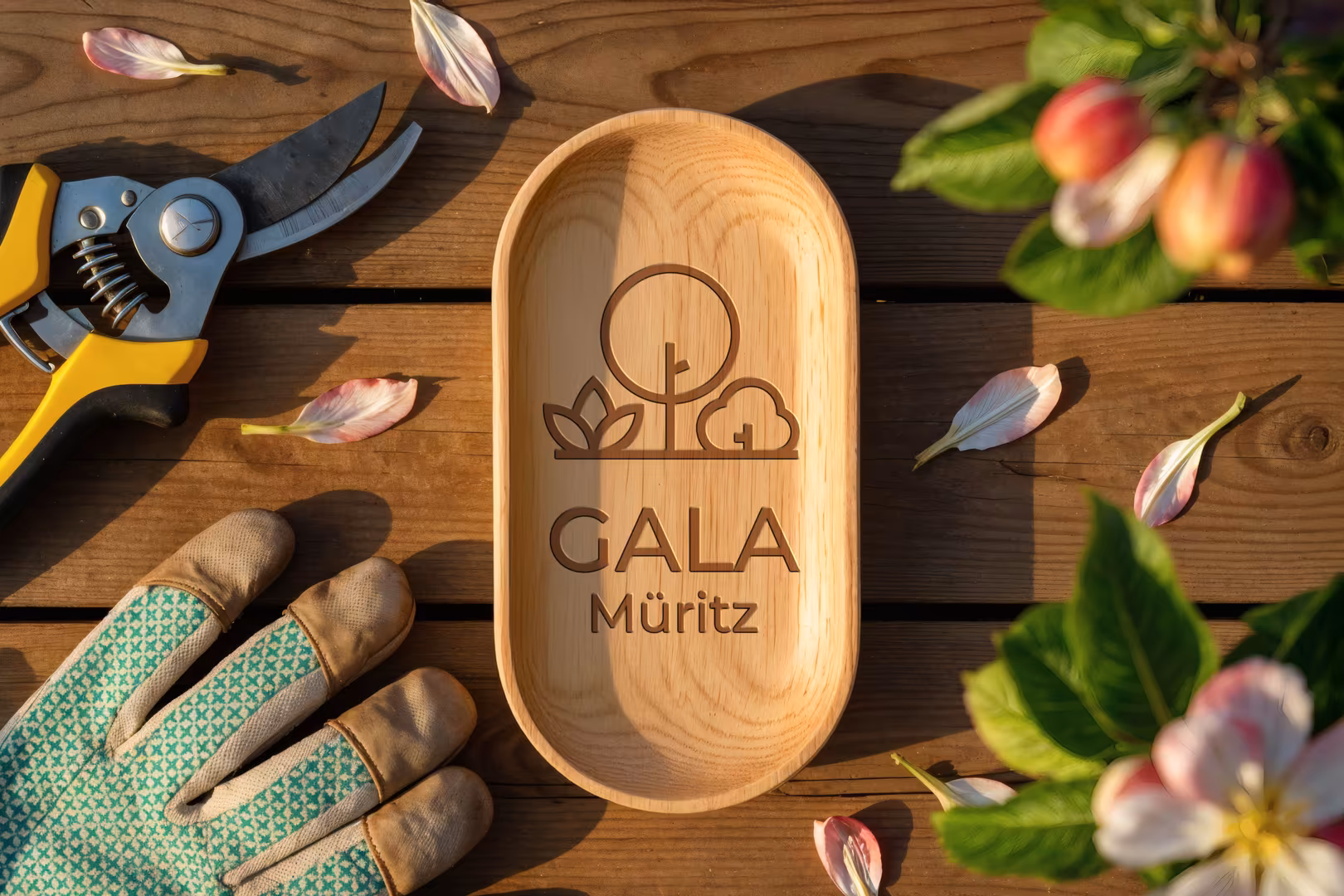 Gartenpflege Logogestaltung