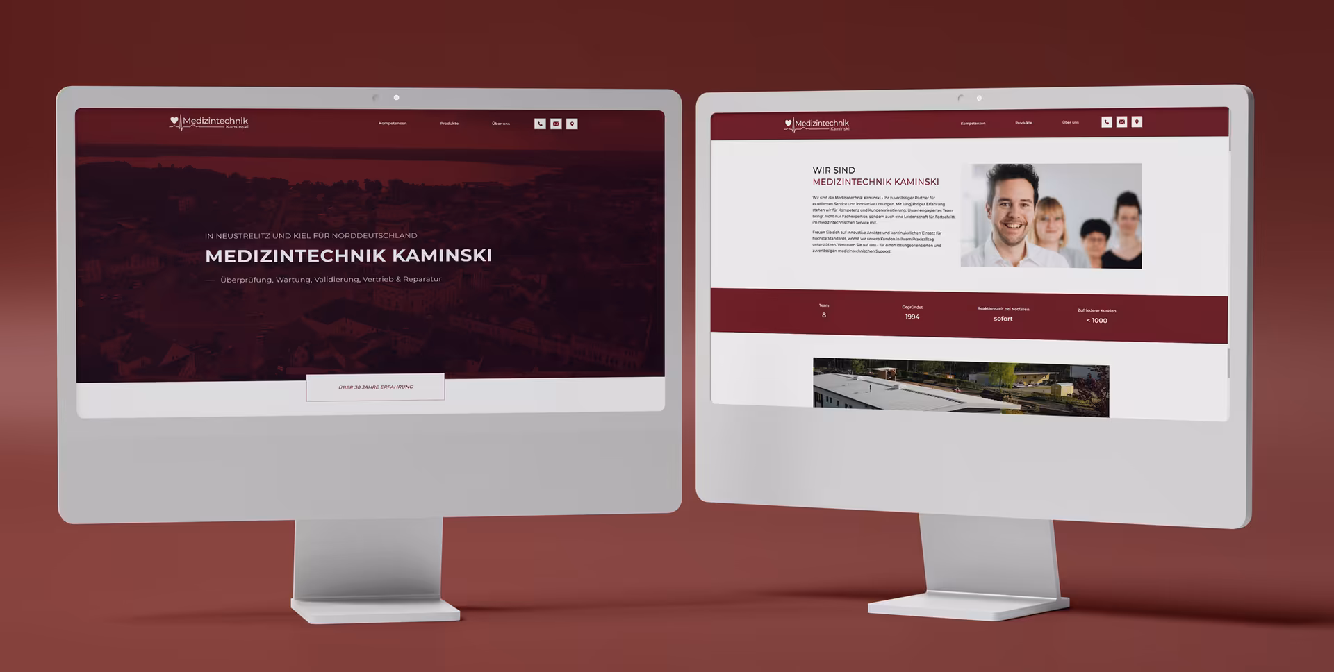 Gesundheitsmarketing: Medizintechnik Kaminski mit neuer Website