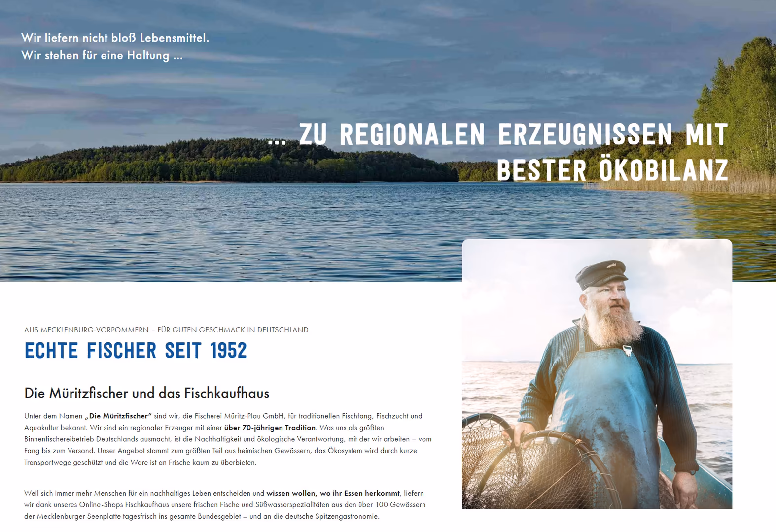 Mission-Statement der M&uuml;ritzfischer