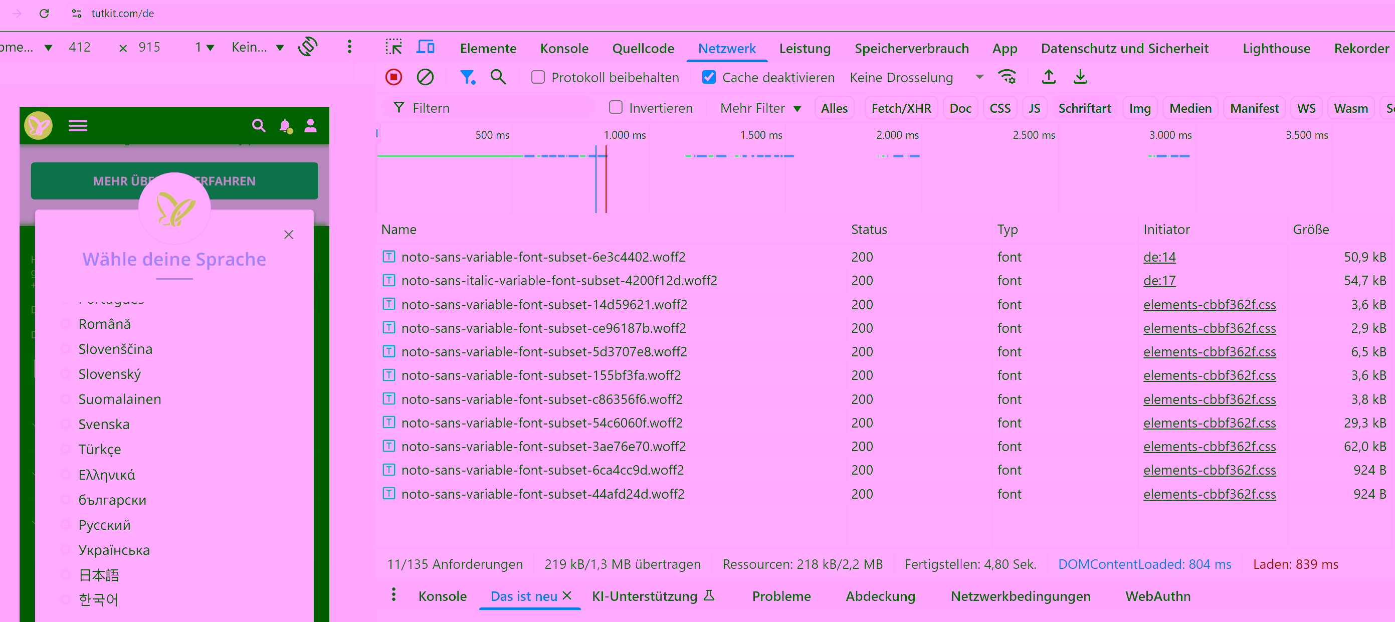 CLS issues with Noto