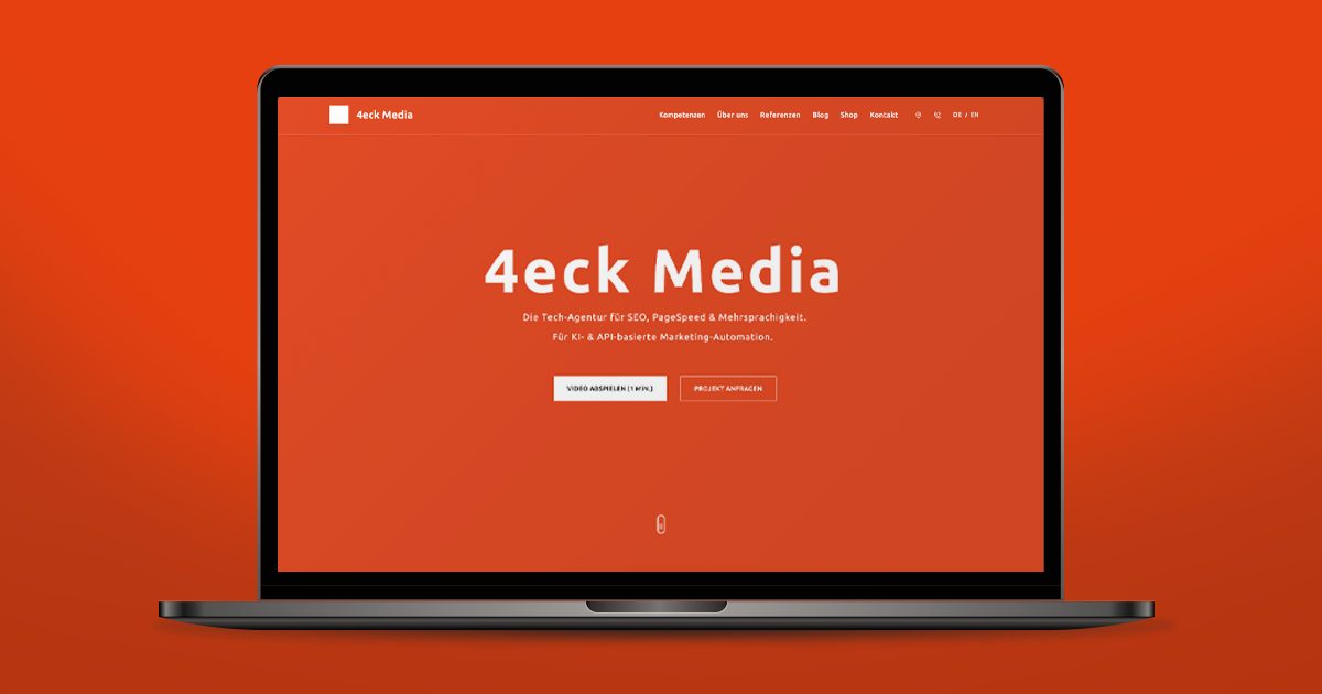 4eck-media website preview