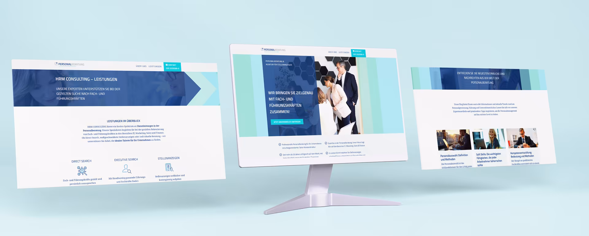 Relaunch für Personalberatung-Website