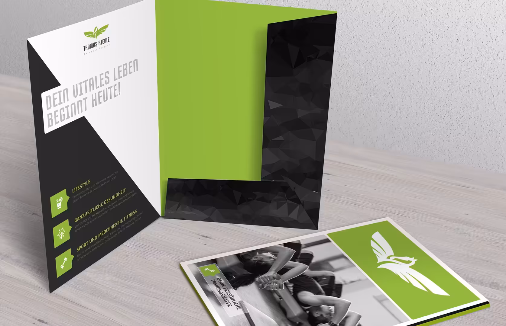 Print design for personal trainers