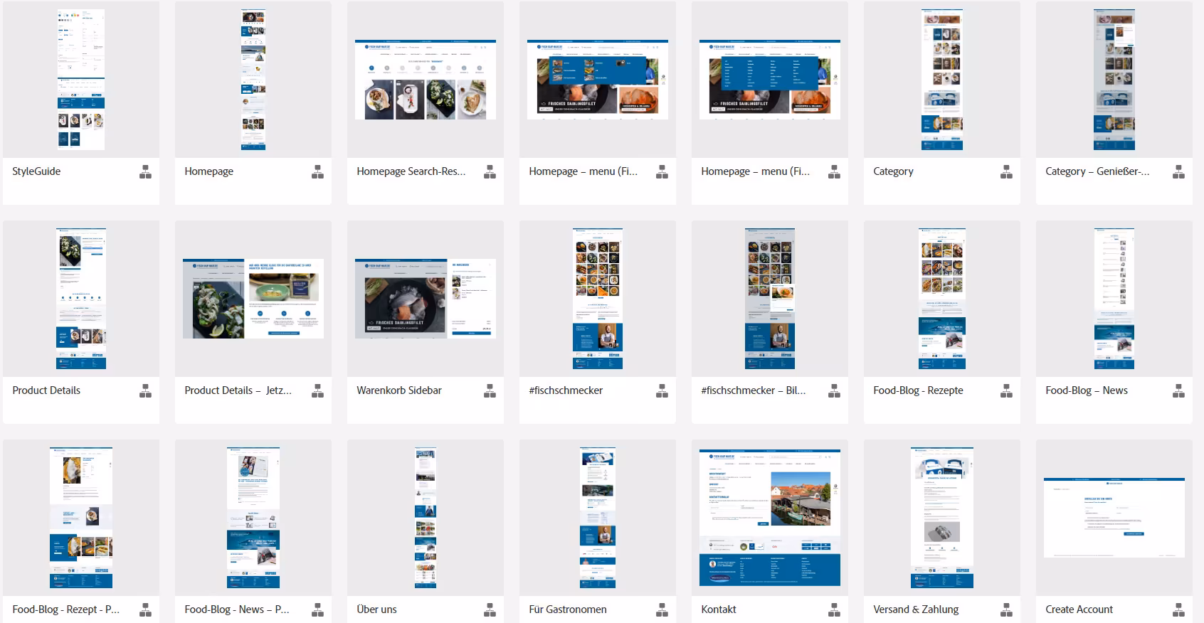 User Interface Design during the Shop Relaunch