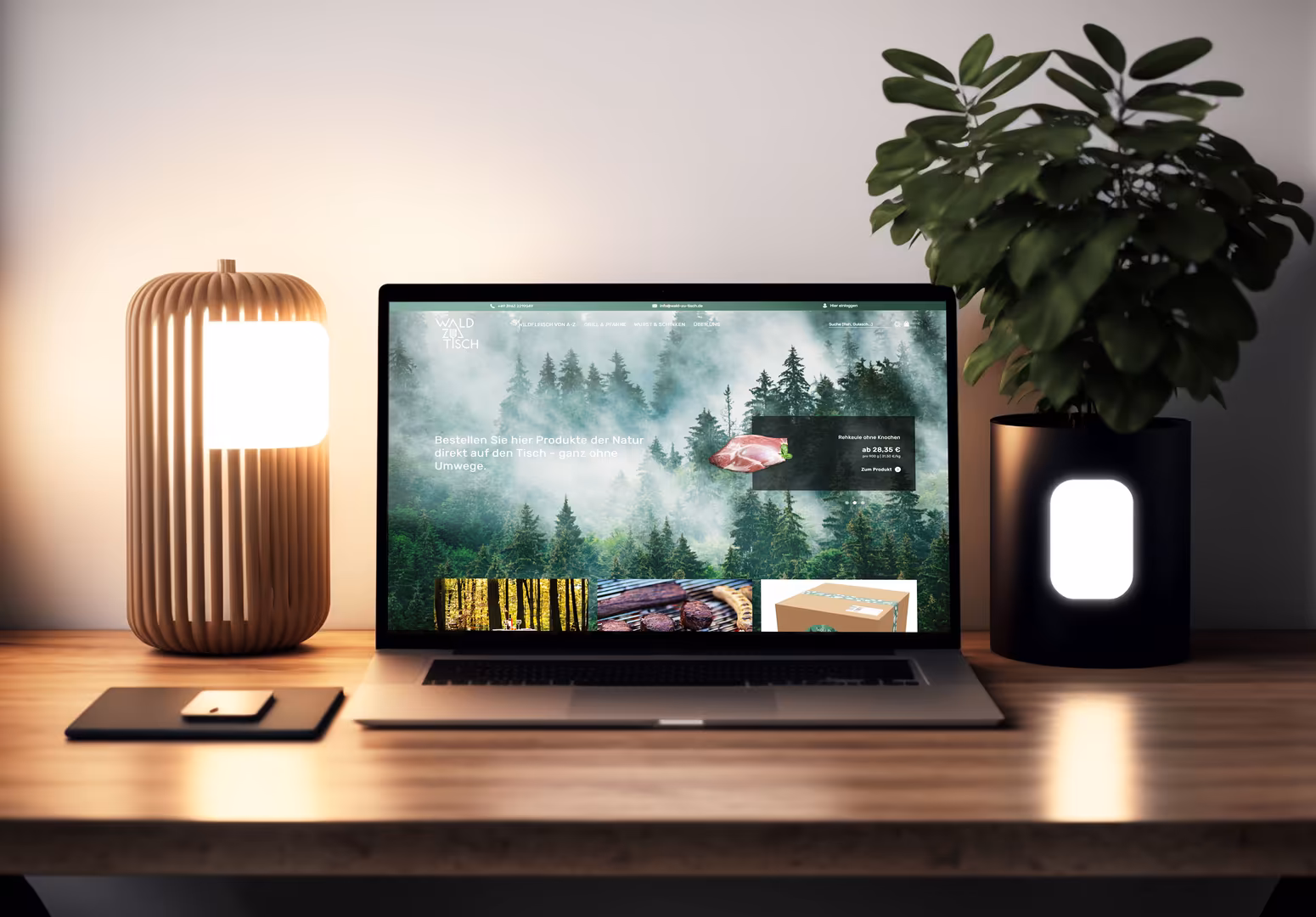 Wald zu Tisch: Online-Shop f&uuml;r Wildfleisch