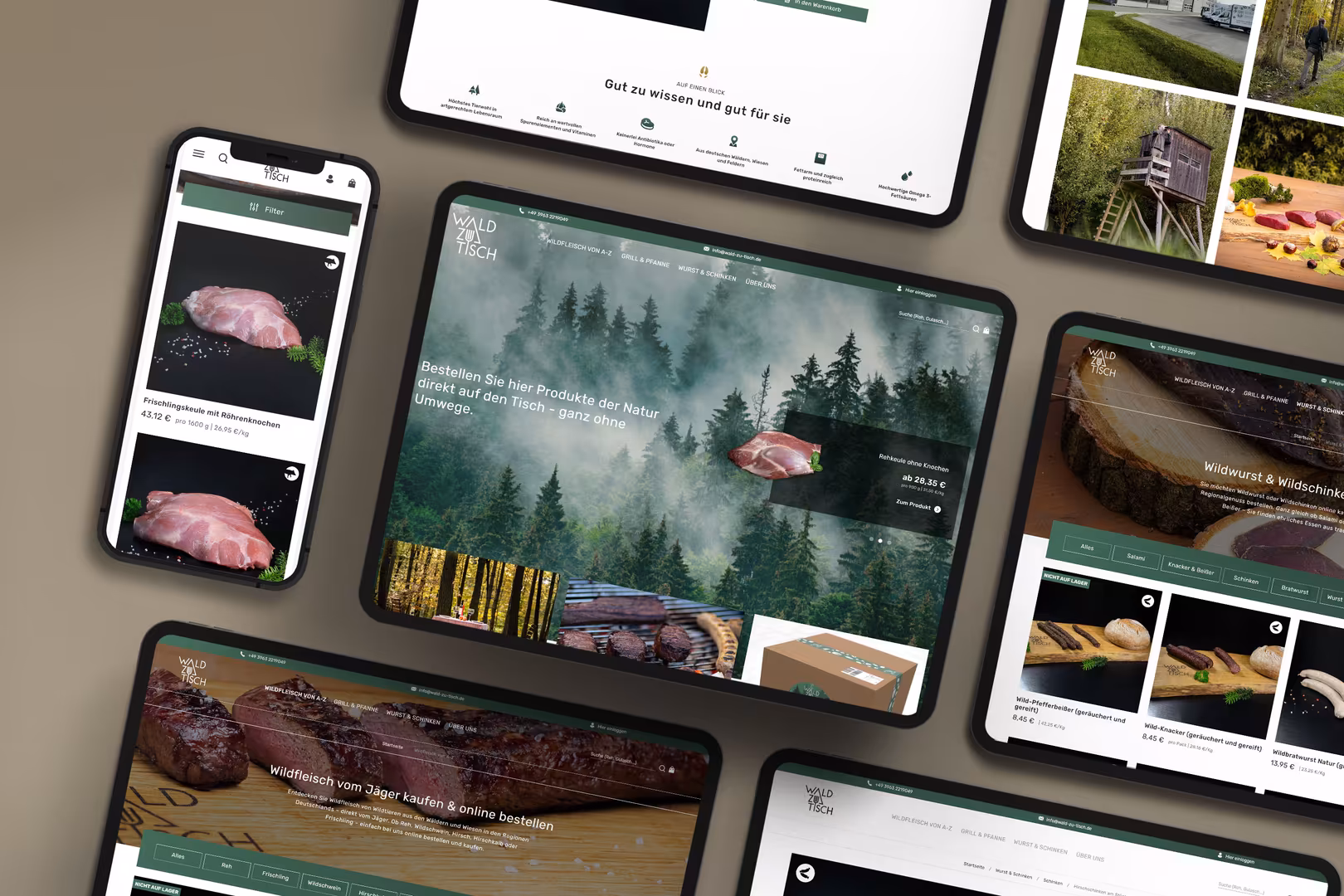 Wald zu Tisch: Online-Shop f&uuml;r Wildfleisch