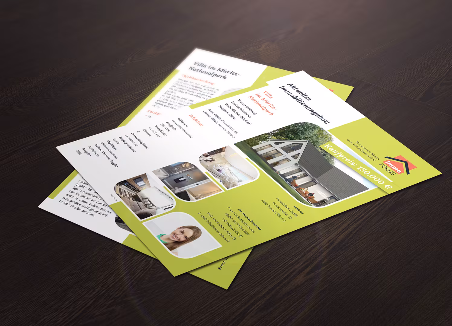 Exposé-Vorlagen für Immobilien, Wohnungen & Häuser