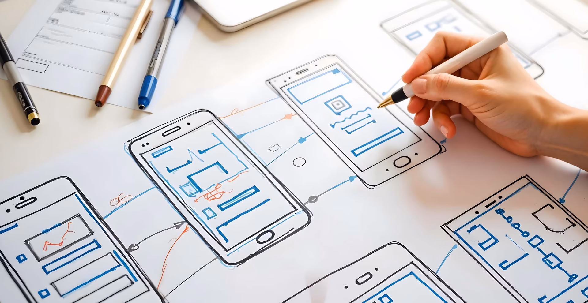 Online Shop Planung - E-Commerce Wireframes und mobile App-Prototyping f&uuml;r strukturierte Projektentwicklung und optimale Benutzerf&uuml;hrung im Onlineshop