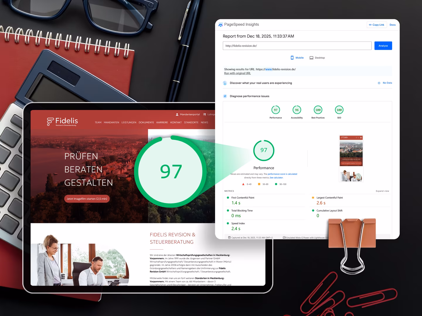 97er Mobile PageSpeed f&uuml;r WordPress MultiSite Setup