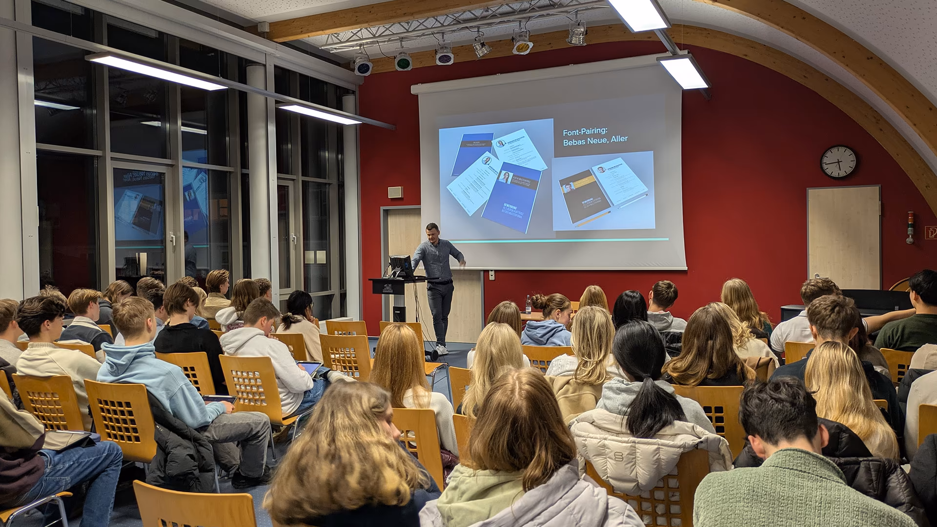 Bewerbungsvortrag am Schloss Torgelow