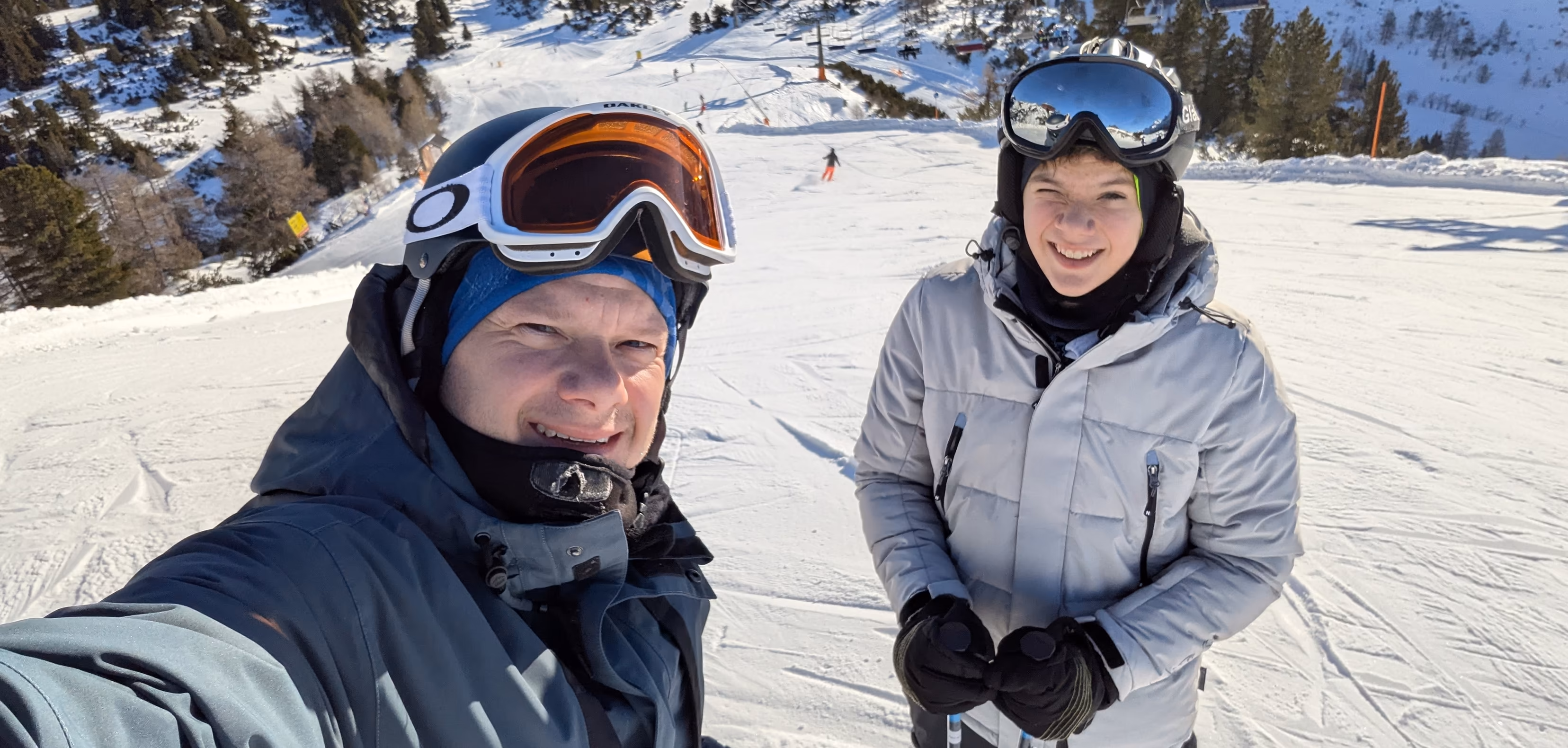 Matthias Petri beim Snowboarden
