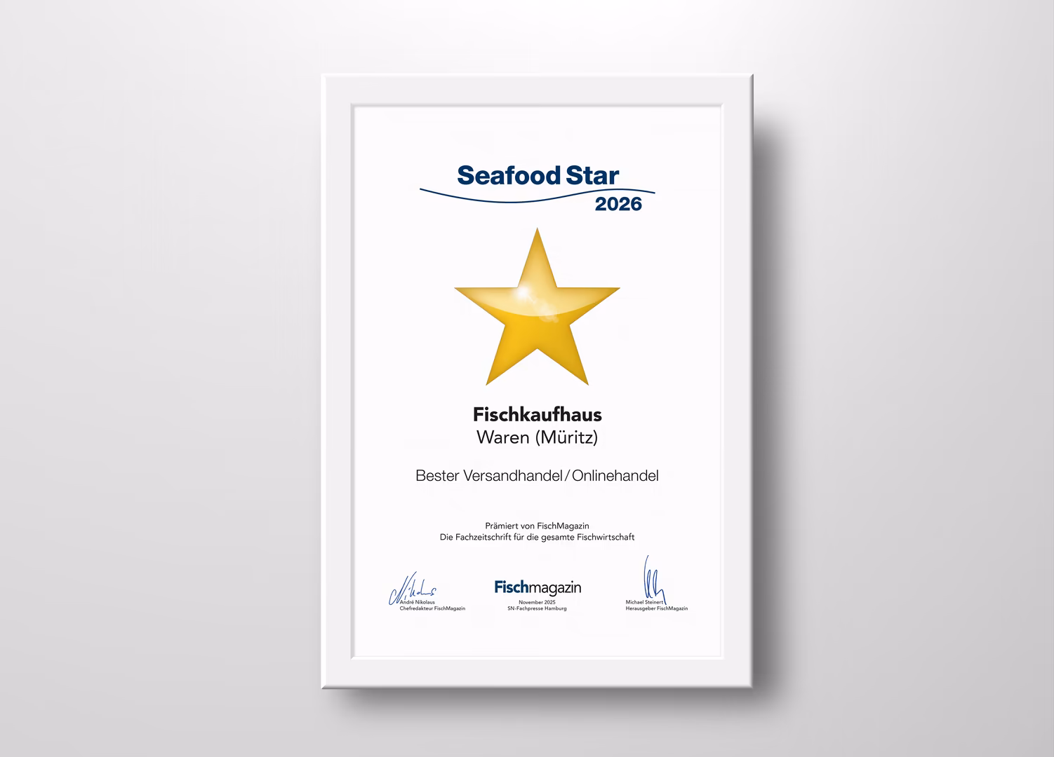 Seafood Start: Bester Online-Shop im Fischhandel