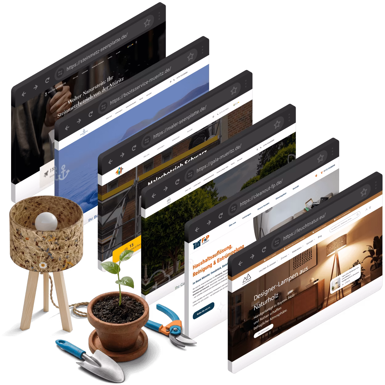 Webdesign und SEO für Handwerker Websites Referenzen Handwerksbetriebe