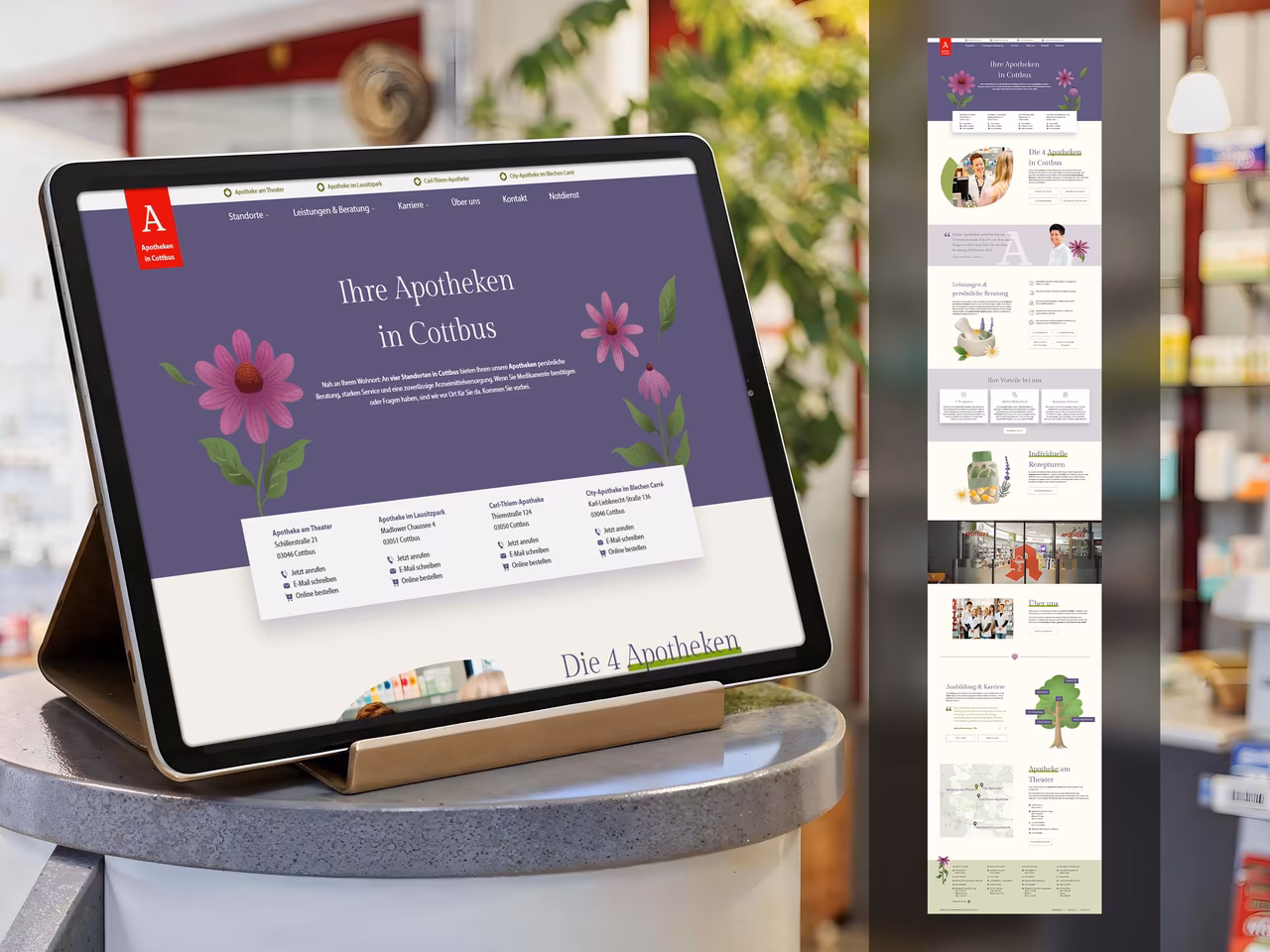 Beste Apotheken-Website: Case Study Webdesign