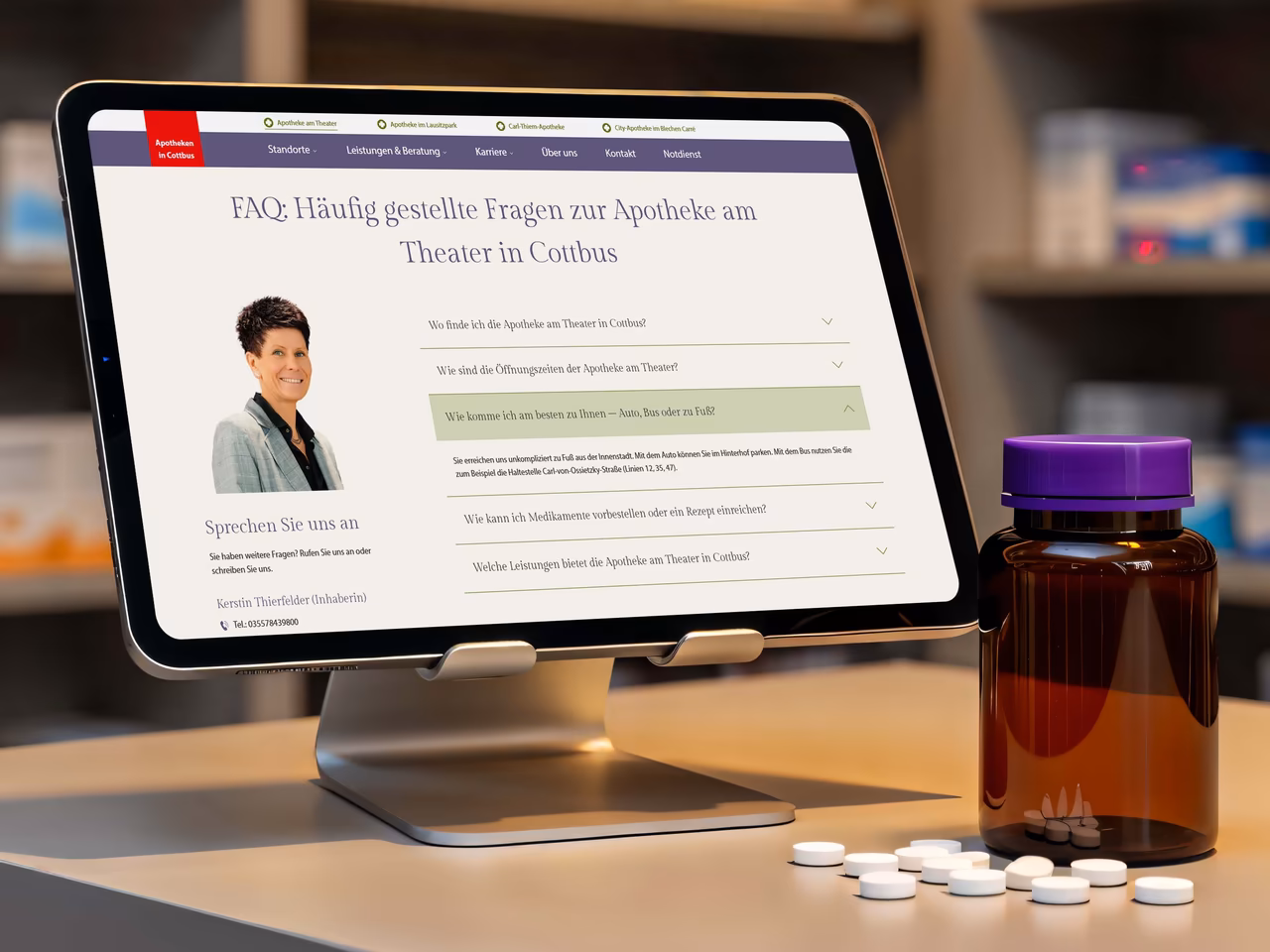 FAQ-Sektion f&uuml;r Nutzer und KI-Bots (LLM-Optimierung)