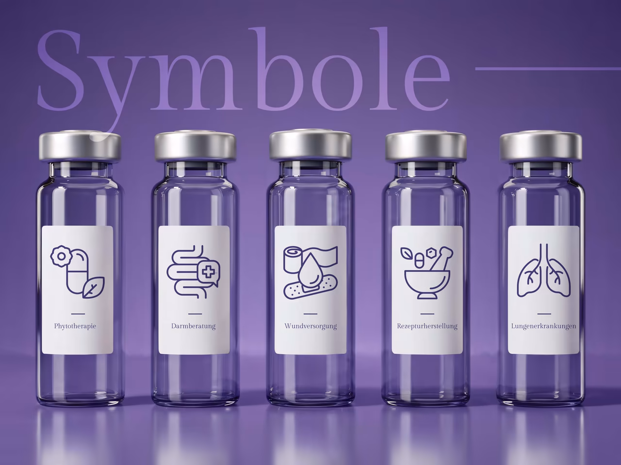 Icons f&uuml;r die Apotheken-Website