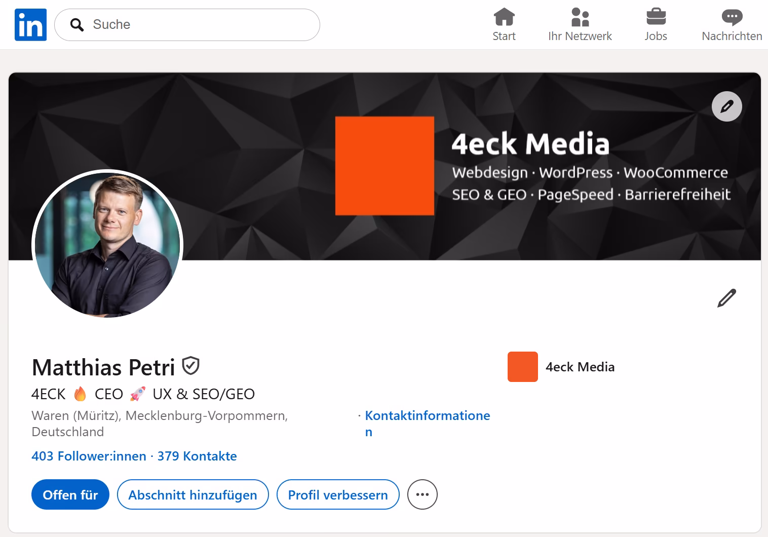 LinkedIn-Experiment