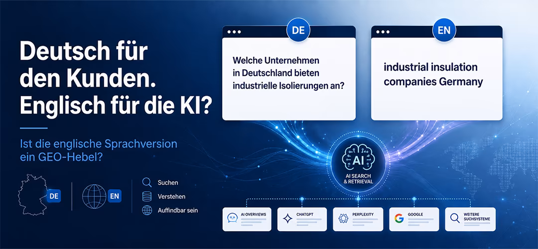 GEO-Hack: Englische Sprache f&uuml;r deutsche Websites